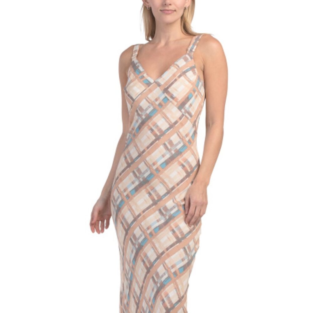 WHITE CLOSET Criss Cross Midi Dress - Picture 2 of 3